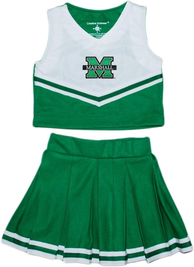 Marshall University Toddler and Youth 2-Piece Cheerleader Dress
